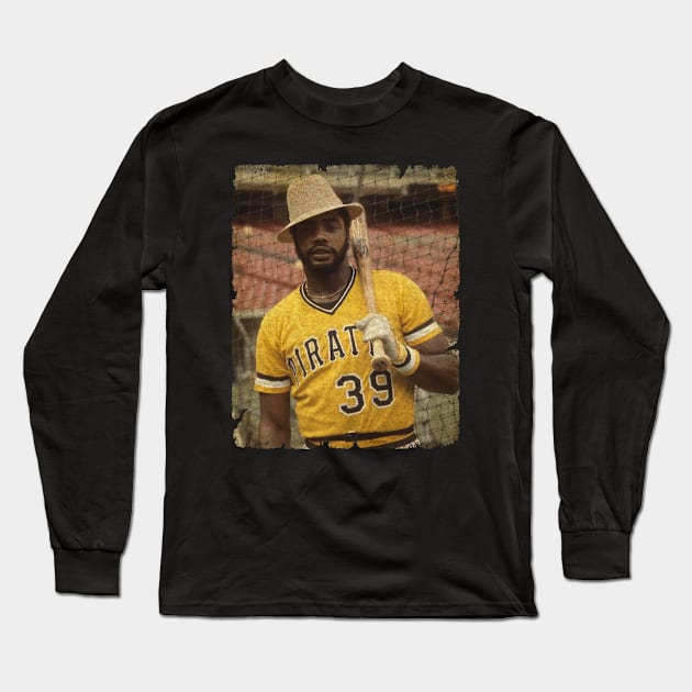 Dave Parker Joined The Pittsburgh Pirates in, 1973 Long Sleeve T-Shirt by SOEKAMPTI